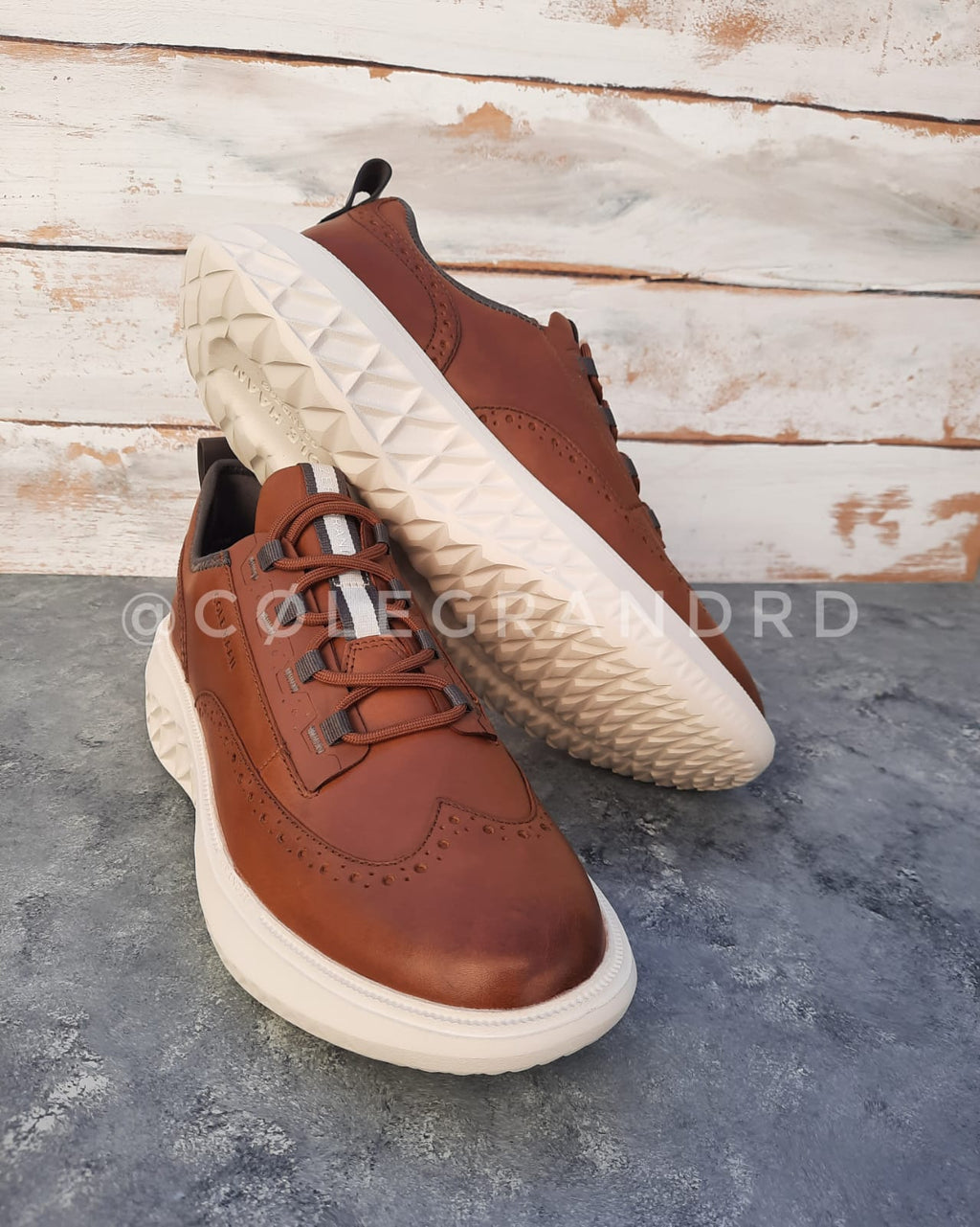 🔥Cole Haan 5.Zerogrand WFA British Tan Oxford