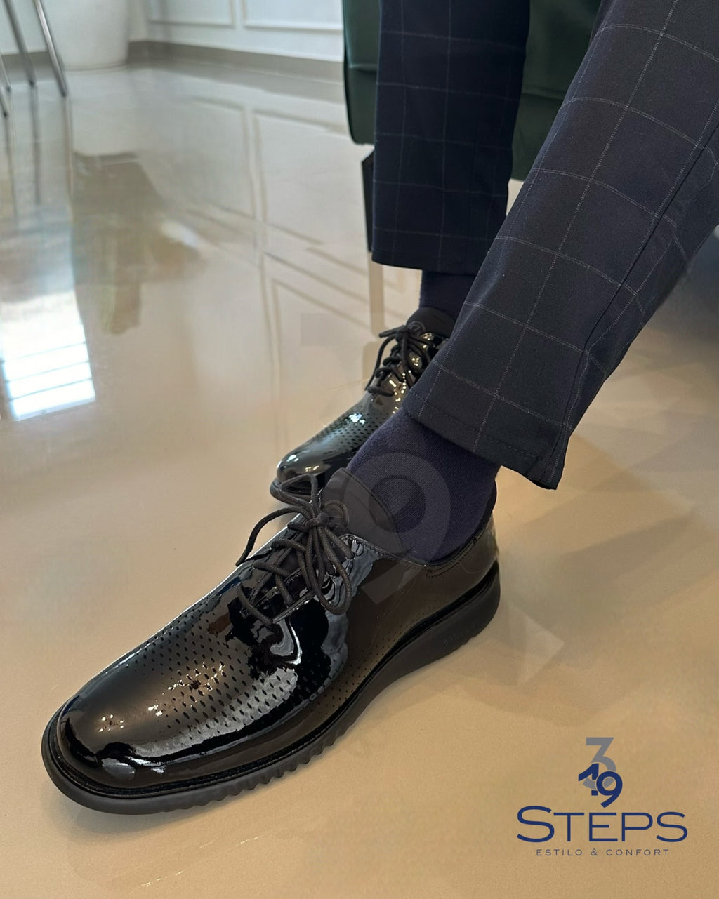 Cole Haan 2.Zerogrand Negro Charol